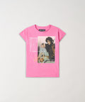 Kids Whitney Houston Short Sleeve Tee - Pink