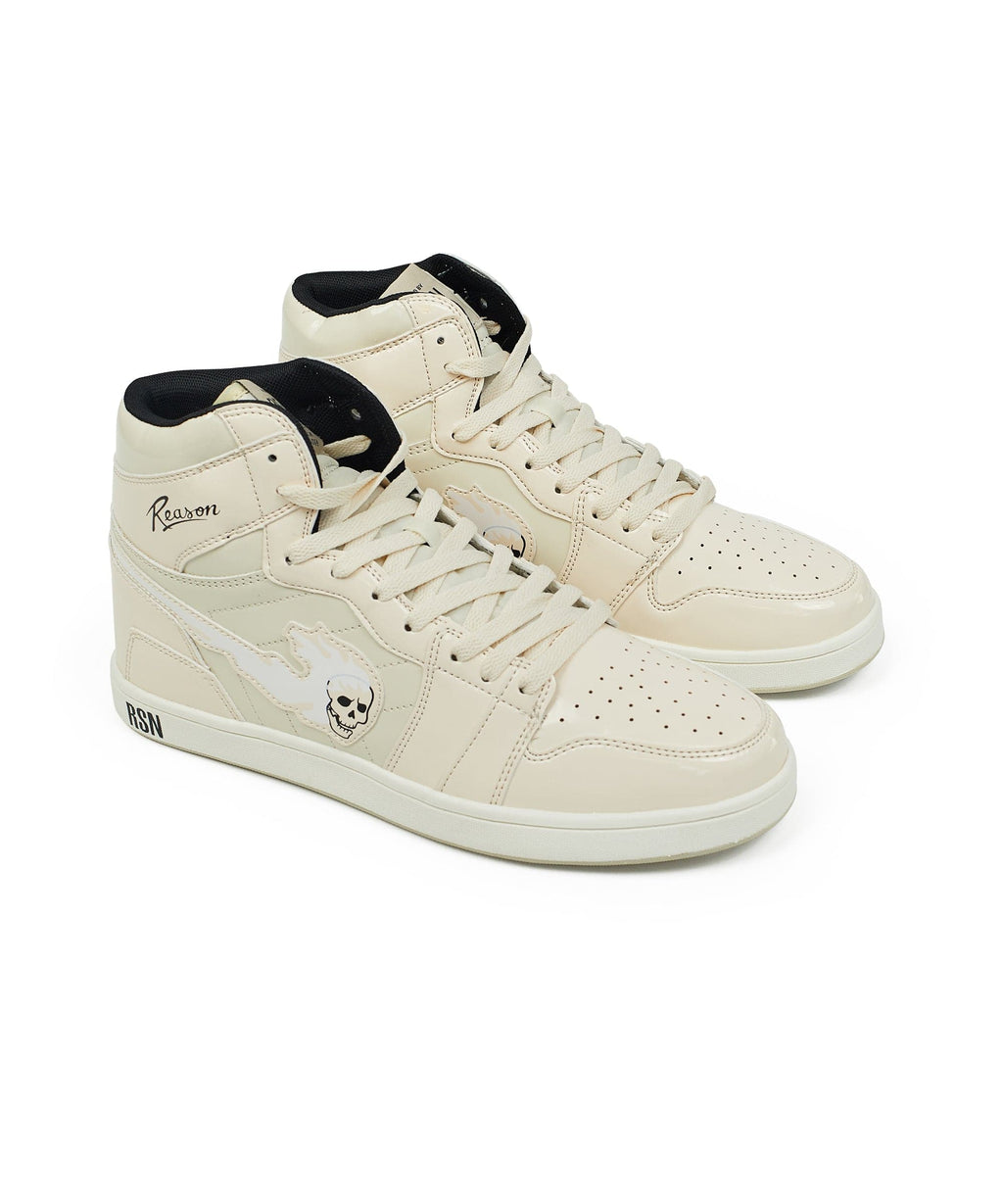 Flaming Skull Sneakers