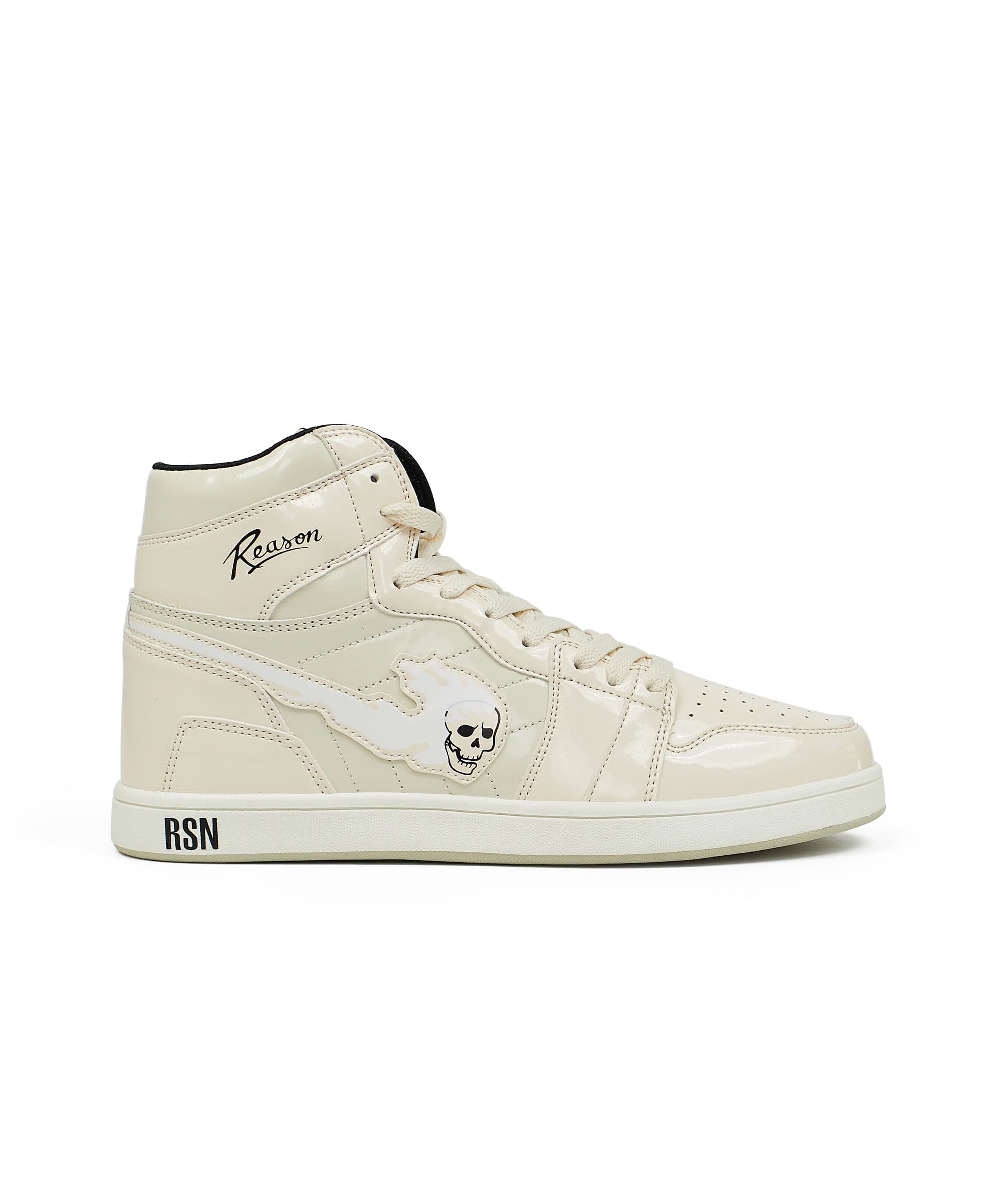 Flaming Skull Sneakers