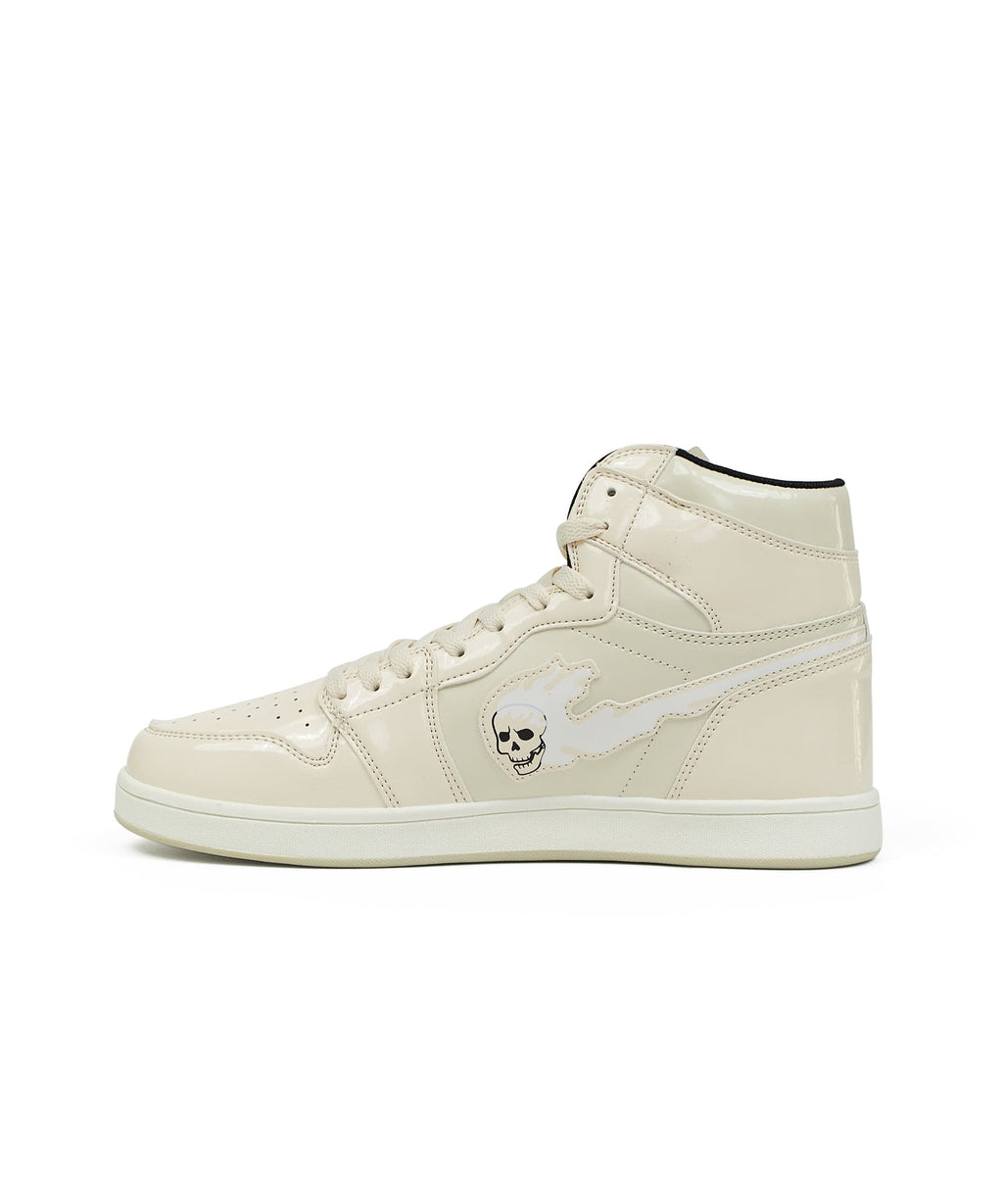 Flaming Skull Sneakers