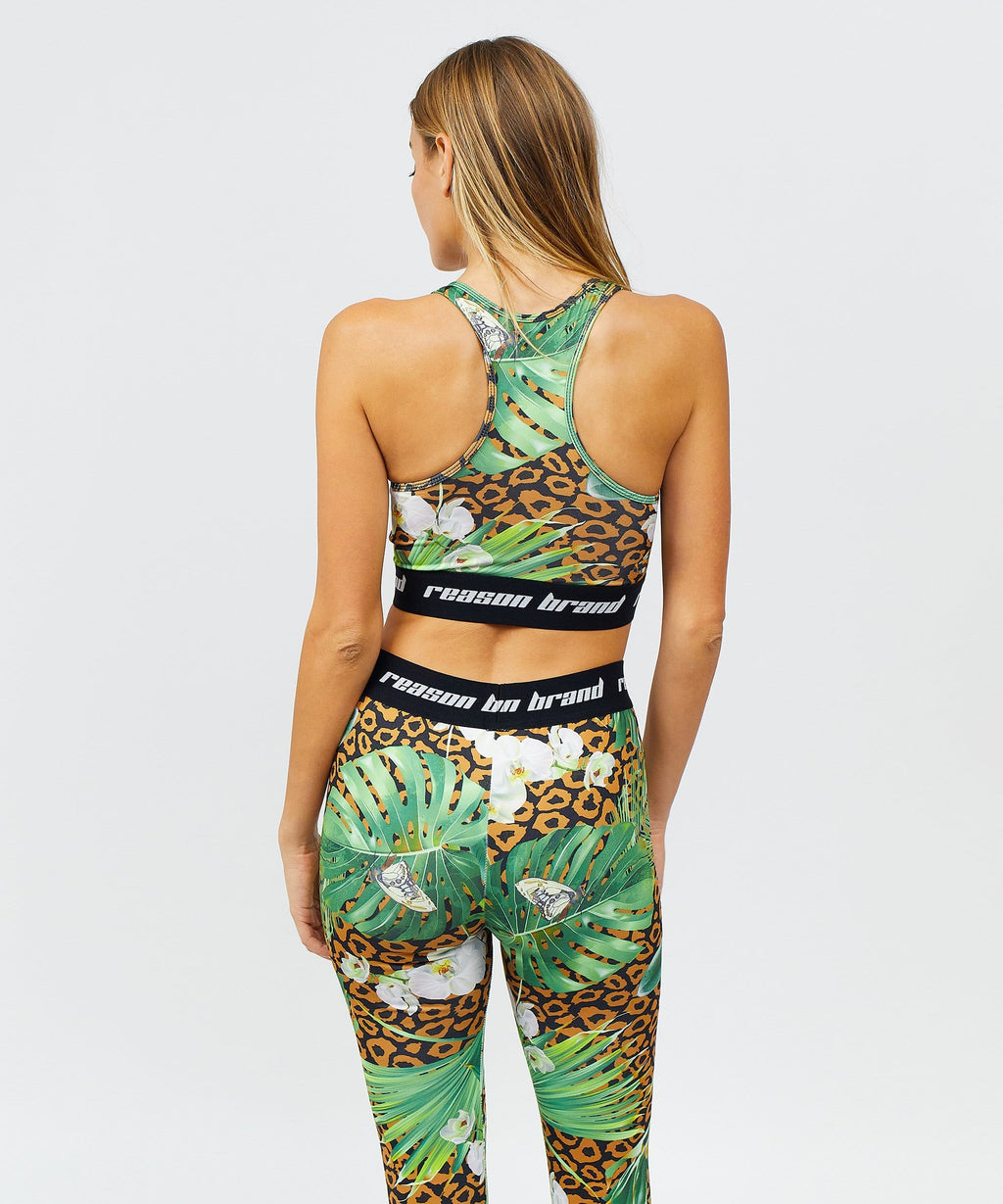 Jungle Hunt Women's Sports Bra - Multicolor