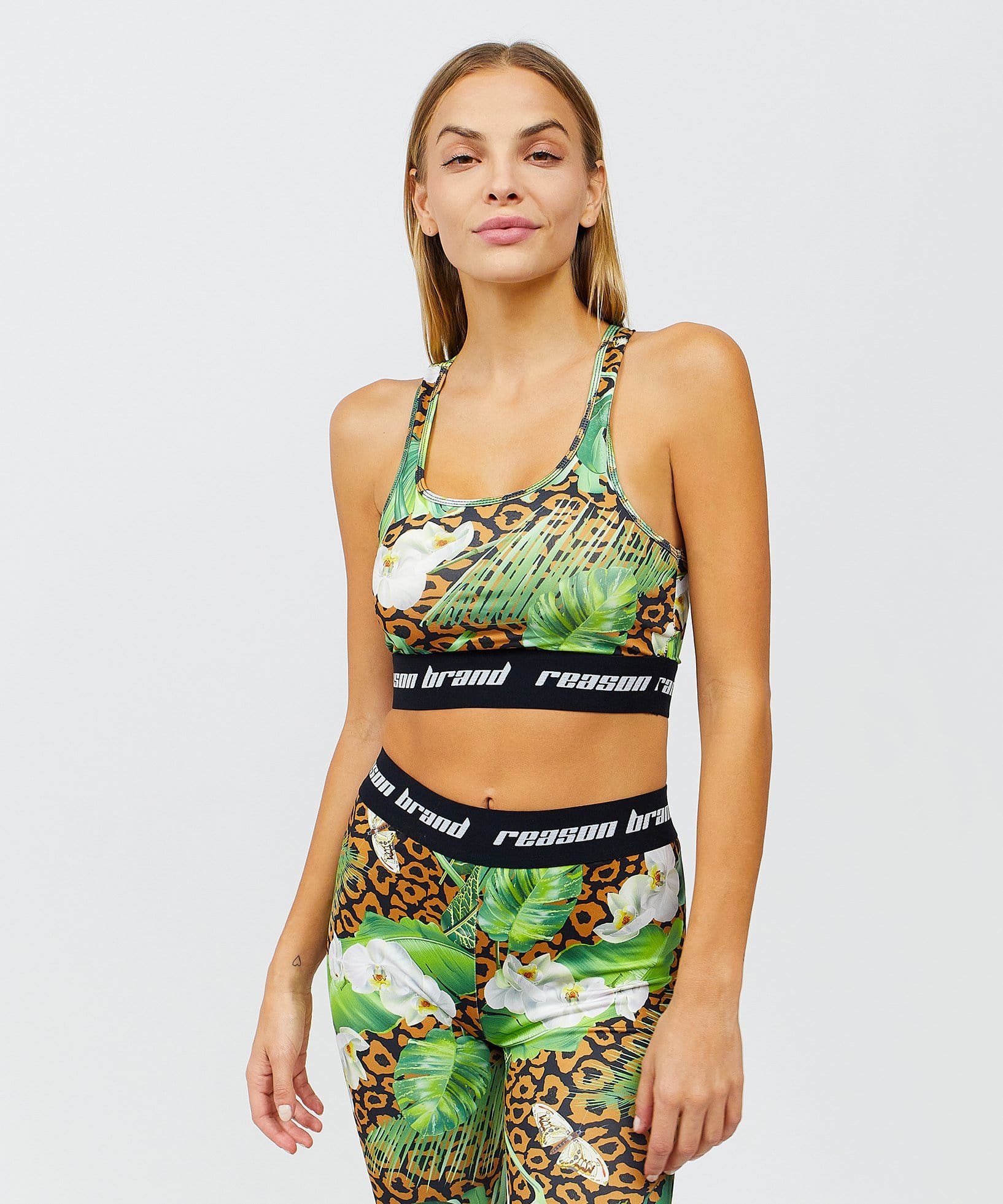 Jungle Hunt Women's Sports Bra - Multicolor