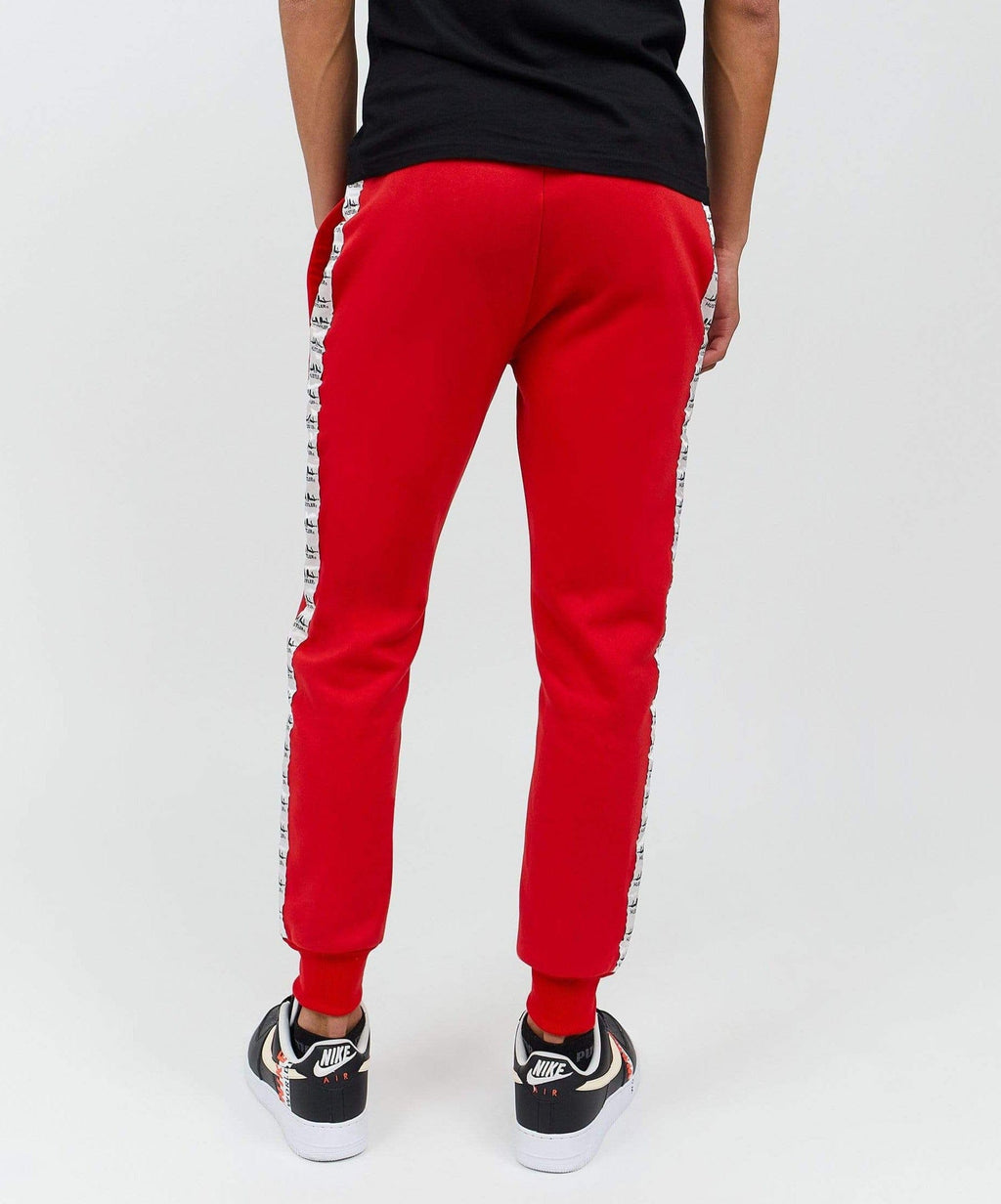 Hustler Girl Logo Joggers - Red