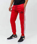 Hustler Girl Logo Joggers - Red