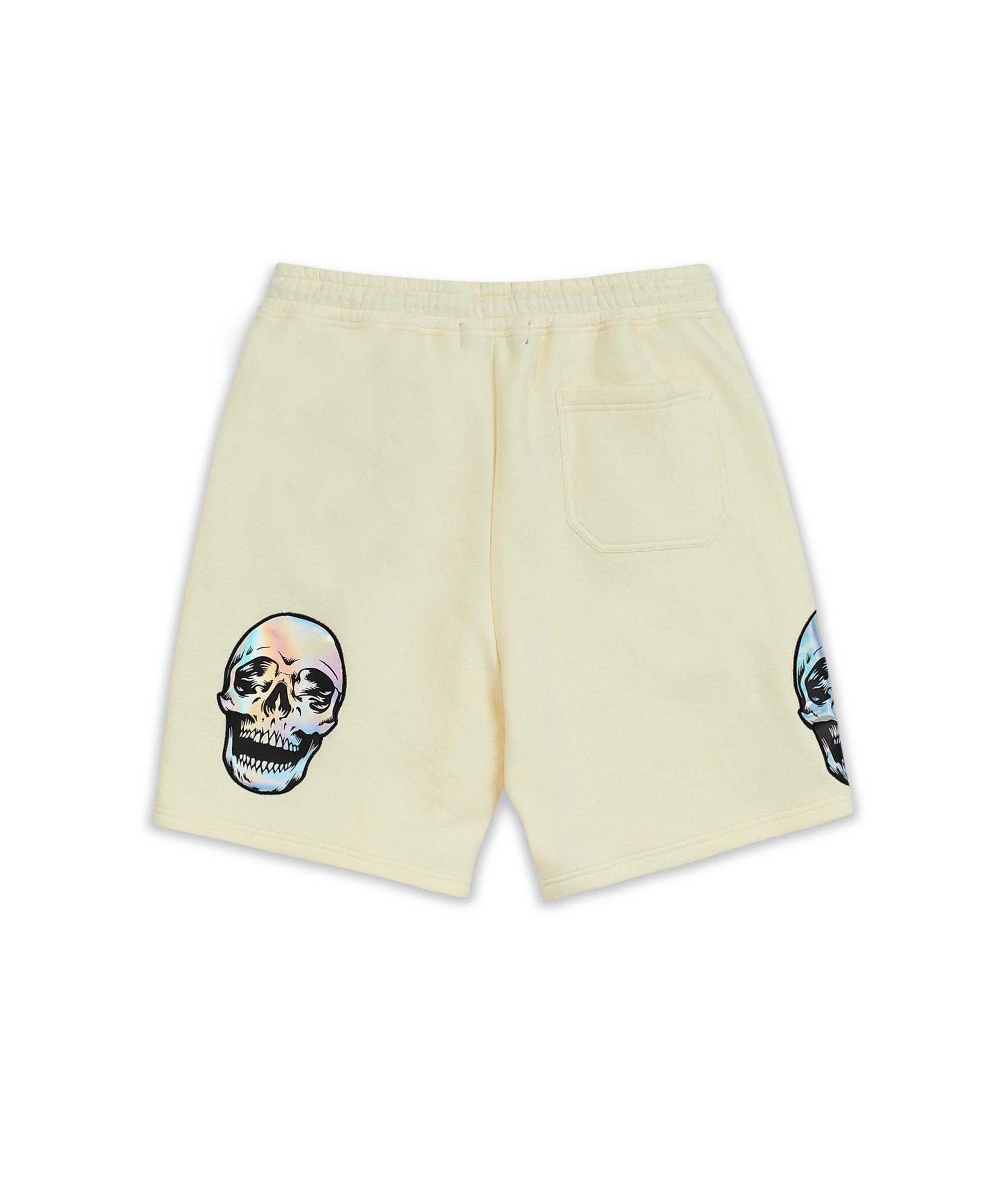 Holographic Skull Shorts