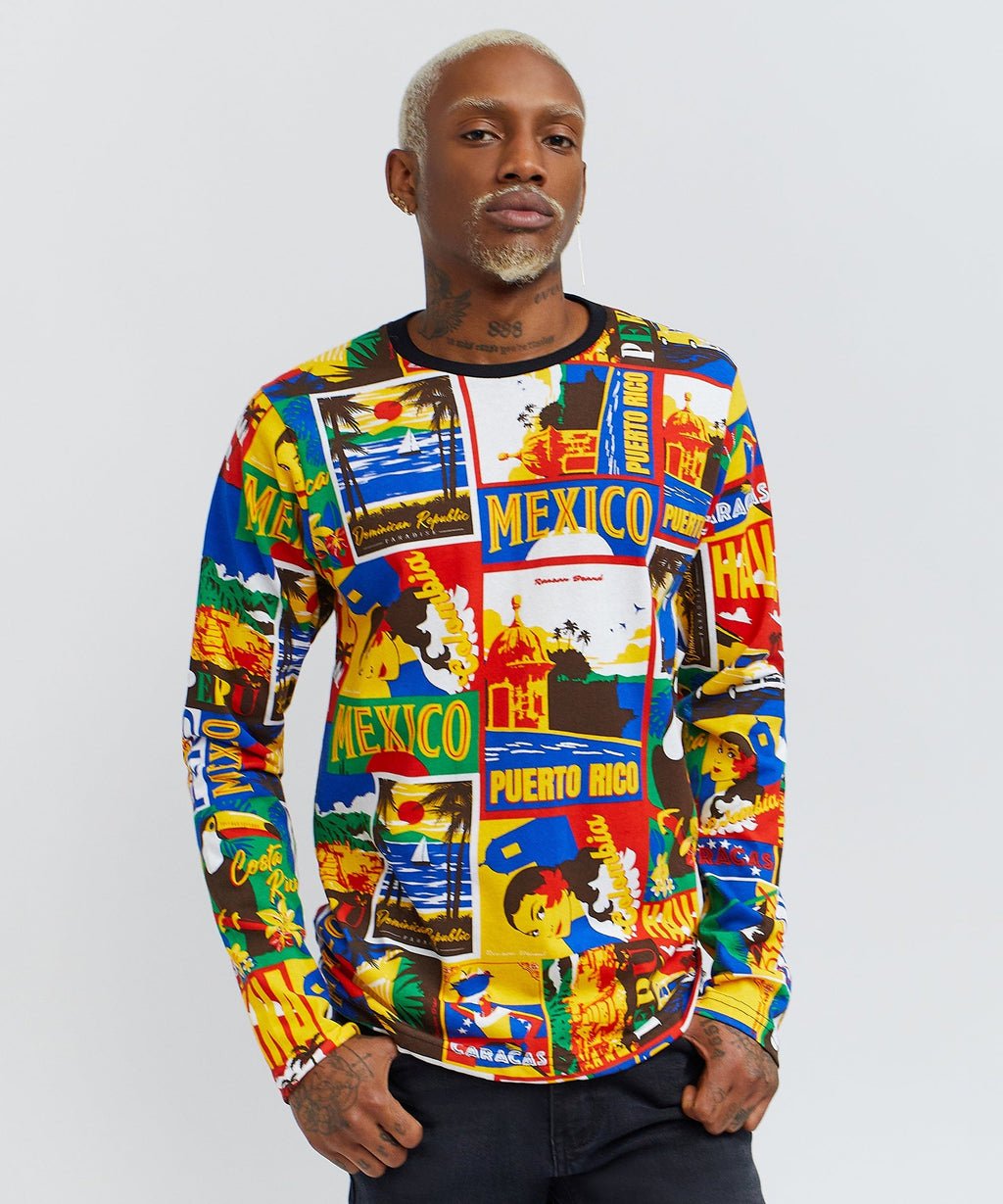 Hispanic Tile L/S Tee
