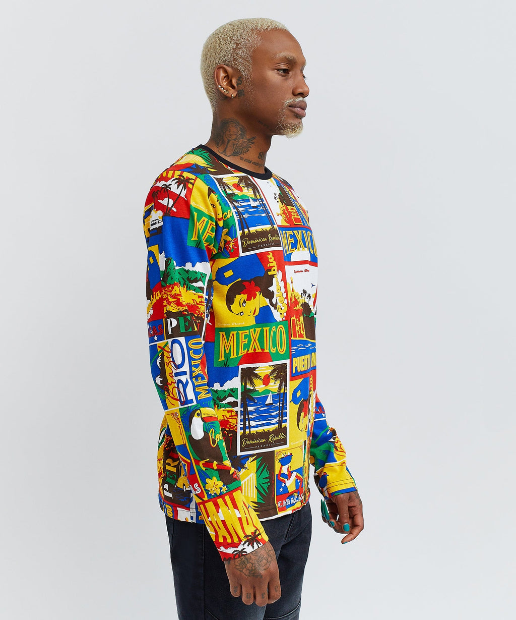 Hispanic Tile L/S Tee