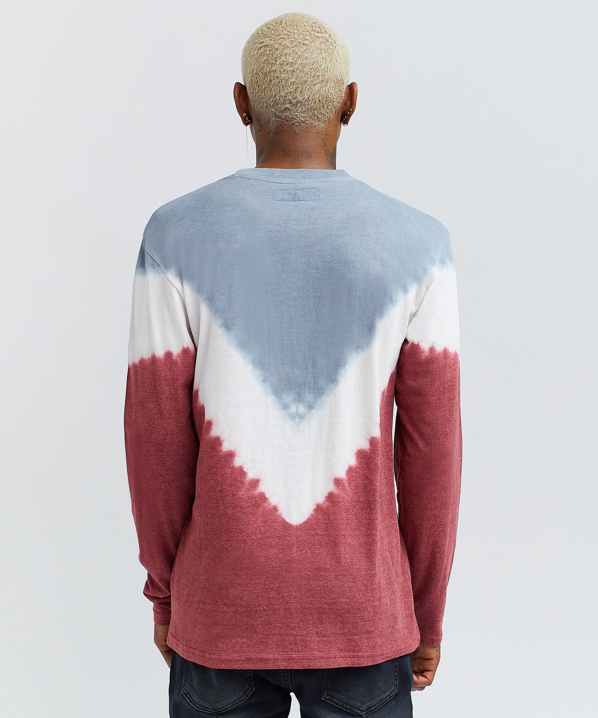 Long Sleeve Tie Die Tee