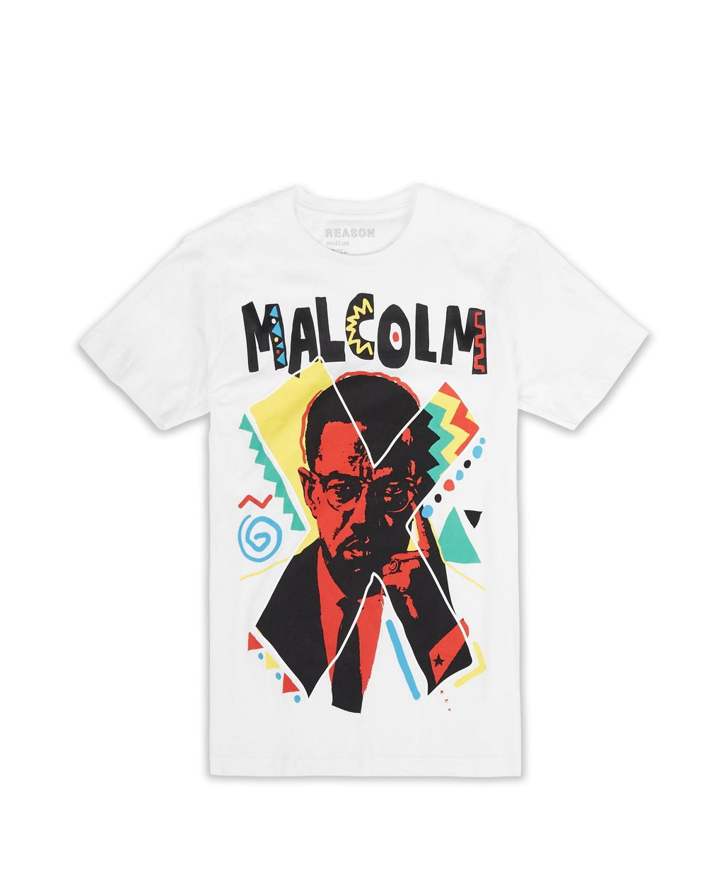 Malcolm X 90's Artist Edition Tee - White