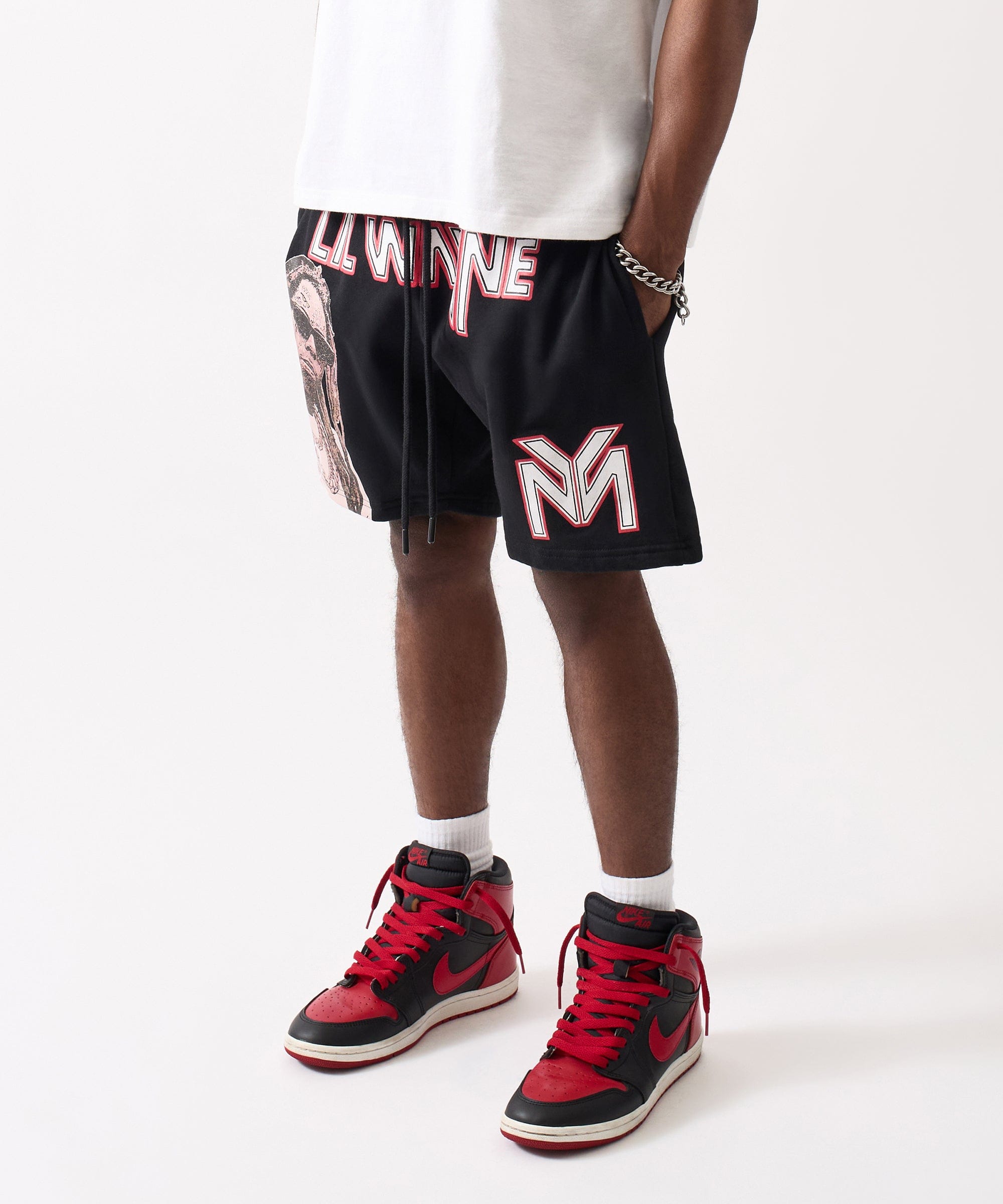 Lil Wayne Fleece Short - Black