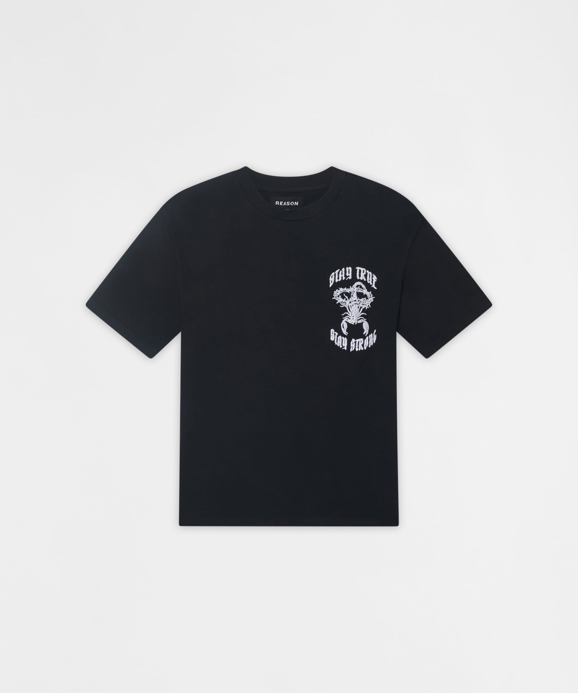 From Nothing Graphic Short Sleeve Tee - Black
