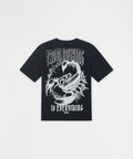 From Nothing Graphic Short Sleeve Tee - Black