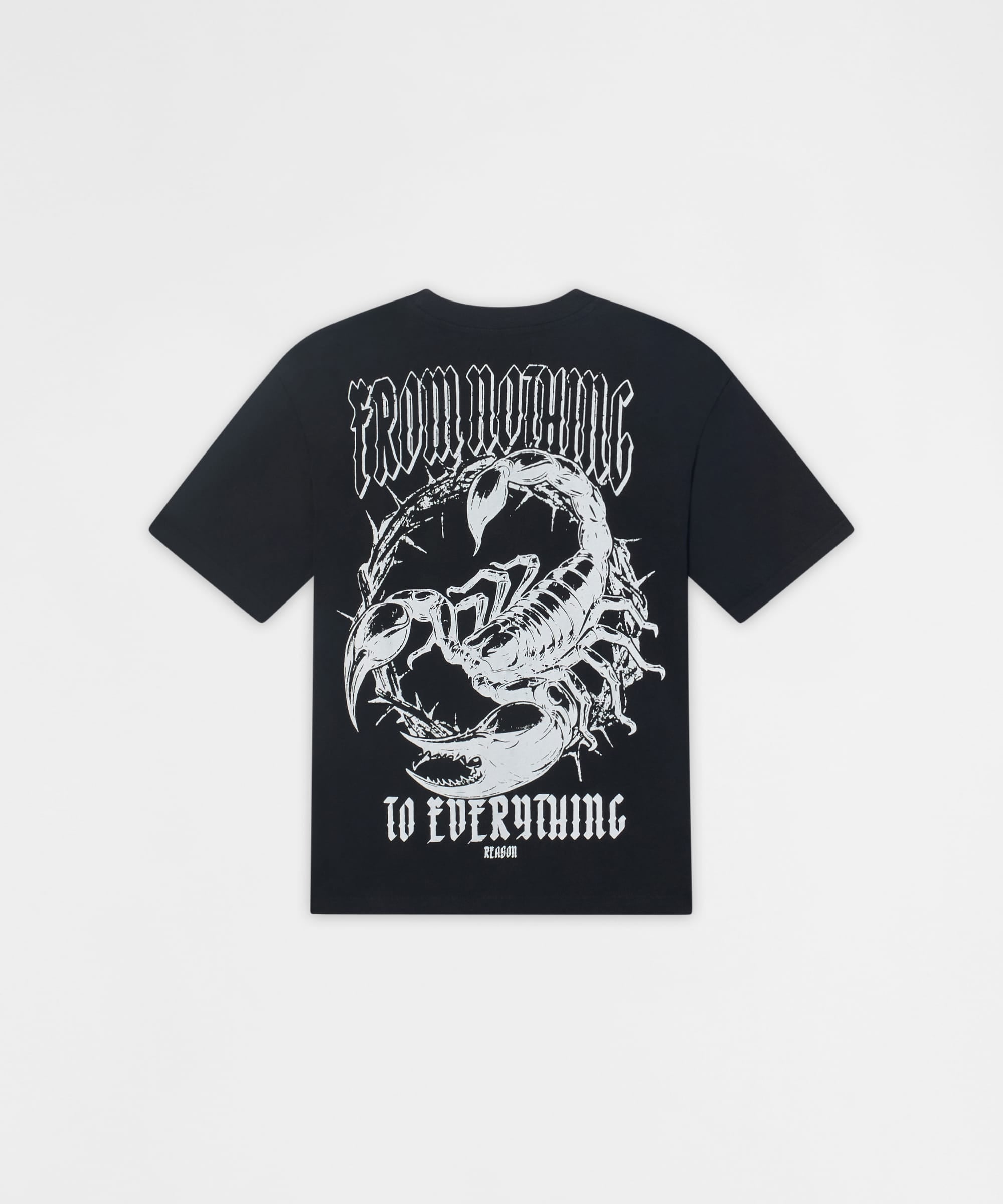 From Nothing Graphic Short Sleeve Tee - Black